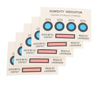 MALUGOGO 20pcs Humidity Detection Card Wetness Indicator Card with Four Distinct Points Absorbent Paper Visual Humidity Indication for Electronic Components and PCB in Offices