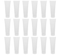 MALUGOGO 20pcs Refillable Hand Cream Bottles 50ml Empty Reusable Soft Squeeze Tubes with Screw Flip Cap, Made of Sturdy Pp and Pe, for Travel Toiletries Storage and Easy Refilling