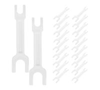 MALUGOGO 20pcs Water Filter Tube Removal Tool Pipe Extractor Plastic Water Filter Disassembly Wrench 3.39x0.87x0.55in Effortless Disassembly Precision Performance