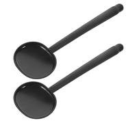 MALUGOGO 2pcs Eye Cover Handheld Eye Occluder Plastic Matte Finish Ergonomic Design Easy to Use Visual Test Equipment for Optometry Exams Ophthalmologists Optometrists