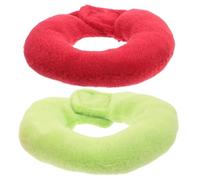MALUGOGO 2pcs Hamster and Guinea Pig Collars with Enhanced Protection, Anti-lick Function, Made of Soft Pp Cotton and Lint, for Post-surgery and Preventing Biting