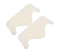 MALUGOGO 2pcs Hard Hat Sweatbands Sweat Absorbing Liner Soft Cotton Helmet Padding Replacement for Construction Welding Helmet Accessories Forehead Sweatband for Men