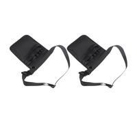 MALUGOGO 2pcs Nurse Waist Tool Bag with Multi-Compartment Nylon Pouch, Ergonomic Waist Strap and Lightweight Design, for Home Repairs and Long Shifts, Protects Tools from Accidental Damage
