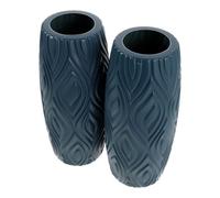 MALUGOGO 2pcs Plastic Cemetery Flower Vases for Graves with Weighted Stable Base and Thickened Structure, No Tools Needed for Installation, for Sloped Cemetery Grounds or Outdoor Memorials