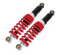 MALUGOGO 2pcs Rear Shock Absorber for Atv Quad and Dirt Pit Bike, Iron Suspension Spring Accessory with Advanced Shock Absorption and Rugged Road Adaptability for Offroad Adventures