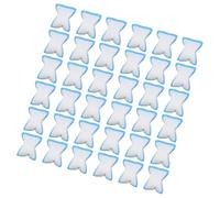 MALUGOGO 36pcs Cigar Humidity Packs for Humidor with Water-absorbing Non-woven Fabric and Powder Material, Versatile Travel Humidifier Sheets for Tobacco and Cigars