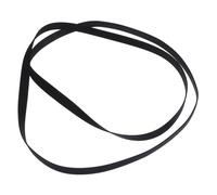 MALUGOGO 3pcs Replacement Rubber Drive Belts for Belt-driven Turntable and Cassette Tape Machine, Low Elongation, No Jam, Black Turntable Belt Set for Home Audio Use