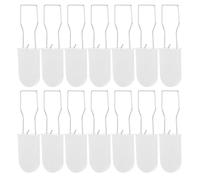 MALUGOGO 40pcs Swapping Padlock Tamper Sealed Tags Plastic Security Tags for Clothing Shoe Samples Security Lock Buckles Plastic Seals for Transport and Sample Management