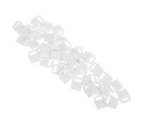 MALUGOGO 40pcs Usbc Dust Plug Covers Anti-dust Caps Resistant to Deformation Maintain Connectivity Pvc Material White Phone Port Dust Plug for Travel and Office Use