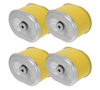 MALUGOGO 4pcs 168f Engine Air Filter for Water Pump and Pressure Washer, Paper and Sponge Material, Efficient Filtration with High Dust Capacity, Suitable for Construction Machinery