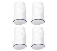 MALUGOGO 4pcs Shoe Wash Bags for Machine Washing and Drying Polyester Mesh Laundry Bags with Zippered Closure Medium Size and Clothes