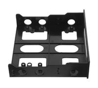 MALUGOGO 5.25-inch to 3.5-inch SSD Mounting Bracket for PC Case with Open Hollow Design and Enhanced Airflow Cooling, Easy Installation for Maintenance Projects and PC Case Expansion