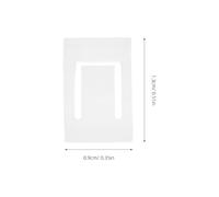 MALUGOGO 50pcs Cabinet Door Hinge Limiter Clips Plastic 90-Degree Angle Doorstop Protectors for Kitchen Cupboard Cabinet Door Opening Control