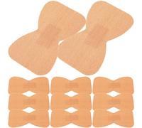 MALUGOGO 50pcs Fabric Breathable Unique Butterfly Shape for Joint Coverage, Flexible Wound Protectors for Versatile Use and Effective Bleedstop