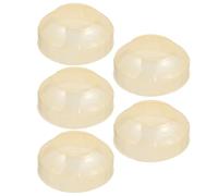 MALUGOGO 5Pcs Detector Cover Decorative Plastic Alarms Cover Protective Caps Easy to Install Enhanced Lifespan for Home Safety