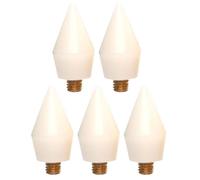 MALUGOGO 5pcs Diamond Art Pen Replacement Wax Tips Replacement Dotting Tip Refills Metal Wax Secure Lasting Diamond Placement for Nail Art Craft Process Accessories for Enthusiasts