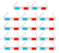 MALUGOGO 60pcs Paper Anaglyph Glasses Red Blue for 3d Movies with Lightweight Design Providing Spectacular Visual Experience, for Home Cinema and Ages