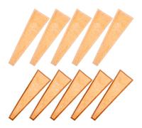 MALUGOGO 60pcs Single Rose Sleeves Flower Wrapping Bags Kraft Paper Small Bouquet Sleeve Open Bottom for Mother's Day Wedding Floral Display