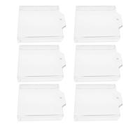 MALUGOGO 6pcs Fire Alarm Station Protective Covers for Manual Call Point with High-strength Abs Material and Effortless Installation, Guard for Residential Spaces and Homes