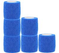 MALUGOGO 6pcs Pet Finger Self-Adhesive Non-Woven Fabric Wrap Does Not Stick to Hair Hand-tearable for Binding and Protection Suitable for Pets, Students and Sports People