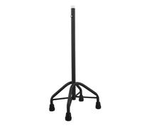 MALUGOGO Anti-Slip 4-Point Cane Tip Replacement, Large Black Stability Base 15X20Mm for Elderly Walking Canes, Universal Non-Skid Pivot Foot for Mobility Aid and Support Sticks