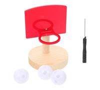 MALUGOGO Bird Material, Develop Brain and Plastic Intelligence Wood Basketball Throwing Chewable for Cockatiel Birds Suitable be Placed the Birdcage