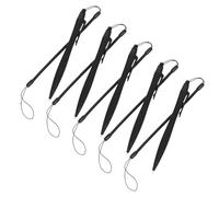 MALUGOGO Capacitive Stylus Pens with Stretch Cord with Anti-loss Spring Lanyard 5pcs High Precision Drawing and Writing Pens for Tablets and Phones Compatible with Lcd