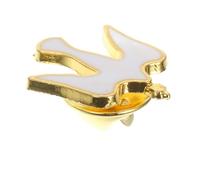 MALUGOGO Christian Dove Pin Peace Pin Zinc Alloy Breastpin Symbolizing Peace and Love Elegant Design for Family and Friends Celebrations