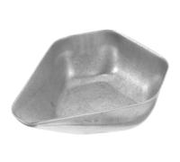 MALUGOGO Coffee Bean Dosing Tray Stainless Steel with Easy Pouring Design Reusable Coffee Powder Measuring Dish for Home Brewing and Kitchen Use Suitable for Professional Makers