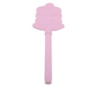MALUGOGO Compact Pink Pla Fairy Wand Credit Card Holder with 3D Cake Shape, Anti-Slip Design and Enhanced NFC Payment Reliability, for Cycling and Crowded Shopping