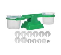 MALUGOGO Compact Portable Balance Scale with Weights for Math Experiments and Kitchen Use Accurate Weighing Scale for Science Home Cooking and Jewelry Measurements