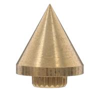 MALUGOGO Copper Cone Plumb for Projectile Motion and Flat Throw Weight Experiments for Physics Experiment Tool Portable and Sturdy Copper Plumb Cone Middle School Teaching in Physics