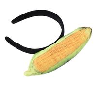MALUGOGO Cute Corn Hairband for Girls, Multi-functional Cloth Headband that Holds Hair in Place with Adorable Corn Shape, for Styling Your Hair or Washing Your Face