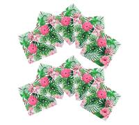 MALUGOGO Disposable Paper Napkins 20pcs with Beautiful Cactus Pattern Design, Safe to Use and Hawaii Party Supplies Decorative for Party and Home Use