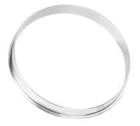 MALUGOGO Electric Cup Sealer Ring Aluminum Cup Ring 90mm Silver Sturdy Removable Washable Accessories in Coffee Shop