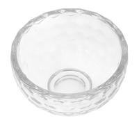MALUGOGO Elegant Round Glass Small Prep Dishes with Versatile Use and Easy to Clean Features, as Salad Dressing Containers or Dessert Bowls for Dining and Entertaining