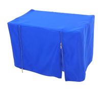 MALUGOGO Foldable Small Bird Cage Cover Made of Sturdy Oxford Cloth with Safe Cage Space, for Daily Use and Providing Warm Home, Blue Multipurpose Birdcage Cover for Winter Protection