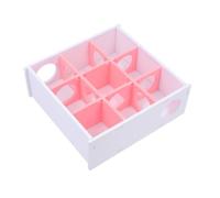 MALUGOGO Hamster Maze Tunnel Toy Acrylic for Mouse and Hamster Play | Pink Labyrinth Hideout, Bite and Scratch Resistance, Fun Rest Platform, Small PET Use