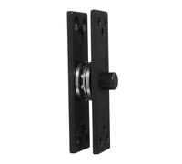MALUGOGO Heavy Duty Stainless Steel Door Pivot Hinges for Doors Invisible Shaft Hinge System Black Finish Suitable for Hidden Bookcase and Commercial Use