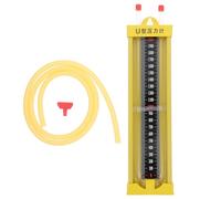 MALUGOGO High Accuracy Water Pressure Test Gauge U Shaped Pressure Tool 1m Hose Alloy Material Glass Tube in Pipelines and Industrial Applications