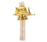 MALUGOGO Kerosene Lamp Burner with Wide Replacement Wick Oil Lamp Accessory for Vintage Glass Lanterns Practical Outdoor and Home Use DIY Compatible