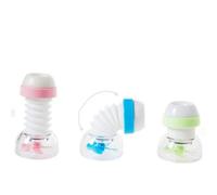 MALUGOGO Kitchen Tap Filter Includes Flexible Hose Water Saving Rotating Faucet Water Filter with 360° Swivel Function Made of Sturdy Pp and Pvc in Kitchen