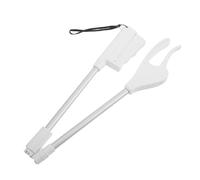 MALUGOGO Long Handle Litter Grabber Tool Pick up Device for Seniors with Secure Grip Effortless Reaching Plastic Stainless Steel for Elder Care and Kitchens Helpful Gadget for Pregnant