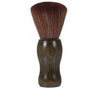 MALUGOGO Men's Beard Shaving Brush with Synthetic Bristles for Mustache and Goatee Care, Handy Grip Design, for Travels and Business, Keeps Hands Clean and Tidy Random Color