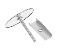 MALUGOGO Metal Sink Hole Cover 2-inch Washbasin Faucet Hole Plug Decorative Overflow Cap for Kitchen and Bathroom Sink Installation Accessories