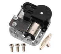 MALUGOGO Musical Box Clockwork Replacement Mechanism 5.00X4.40X2.00Cm Alloy Sturdy Craftsmanship Easy to Operate Suitable for DIY Music Box Adults and Boys and Girls