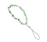 MALUGOGO Natural Crystal Gemstone Phone Lanyard Lightweight Anti-lost Mobile Phone Hanging Rope with Stylish Beaded Charm for Everyday Use and Keychain Accessories