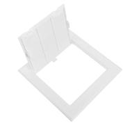 MALUGOGO Plastic Access Panel 150x150mm Double-Sided Adhesive - Wall and Ceiling Plumbing Inspection Cover for Drywall and Bathroom Walls - Indoor Maintenance Service Door