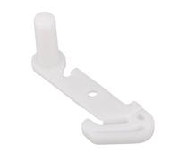 MALUGOGO Plastic Refrigerator Door Stopper Hook, Right Lightweight Fridge Hook Replacement, Sturdy Door Accessory for Freezer and Appliance Repair in Kitchens