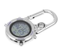 MALUGOGO Pocket Watch Accurate Timekeeping Blue Climbing with Glow the Dark Feature Zinc Alloy and Stainless Steel Material Unisex for Students During Graduation Period and Outdoor